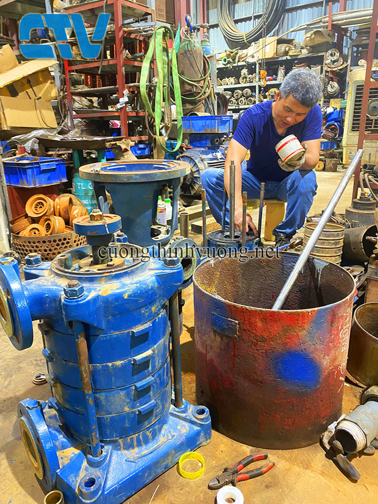 Sửa bơm đa tầng cánh Pentax MSV Series / MSH Series